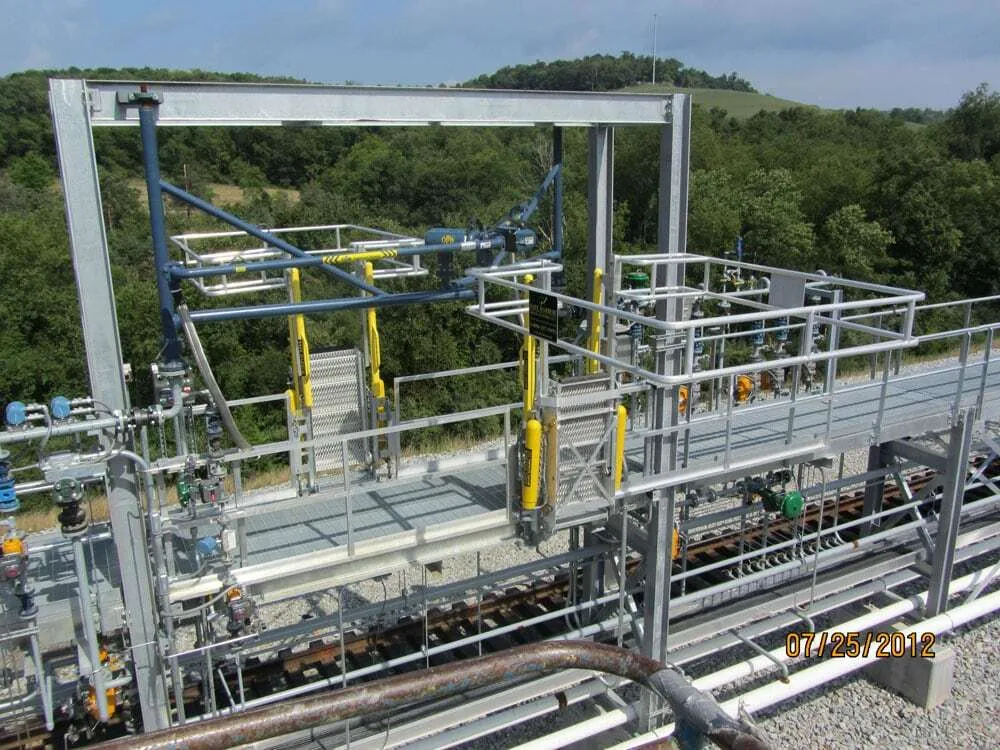 Rail Car Loading Ramps Inside Railcar Loading Platforms & Gangways - Railcar Fall Protection Systems ...